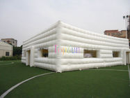 वाणिज्यिक स्पष्ट Inflatable लॉन तम्बू / किराए पर लेने के व्यवसाय के लिए आउटडोर झटका शो टेंट
