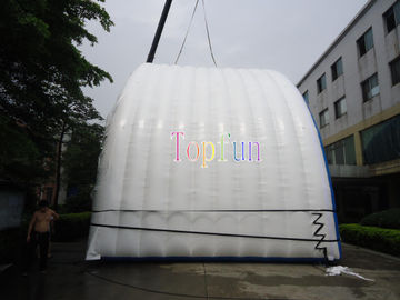 प्रदर्शनी और स्टेज कवर के लिए टिकाऊ Inflatable डोम तम्बू / Inflatable घटना टेंट