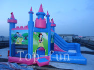 बच्चे इंडोर या आउटडोर राजकुमारी वाणिज्यिक Inflatables उछाल वाले महल हाउस किराया के लिए