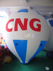 कस्टम लोगो / कलाकृति के साथ 5 मीटर लंबे 0.18 मिमी परमवीर चक्र हीलियम Inflatable विज्ञापन गुब्बारे