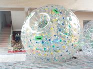 विशालकाय Inflatable Zorb बॉल / पर्यावरण जल खेलों के लिए पानी Zorb बॉल