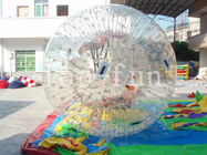 1.0 मिमी पीवीसी पारदर्शी शानदार आउटडोर रैंप zorb गेंदों के लिए आउटडोर पानी मज़ा