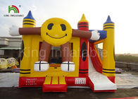 दिलचस्प बच्चों और वयस्क Inflatable कूद महल, वाणिज्यिक Inflatable बाउंसर कॉम्बो