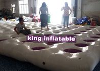 10 मीटर x 8m पीवीसी तिरपाल क्राउड हुप्स Inflatable एक्वा भूलभुलैया खेल खेल