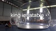 OEM आउटडोर Inflatable स्पष्ट बुलबुला तम्बू 6 मीटर व्यास Inflatable डेरा डाले हुए तम्बू
