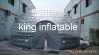 1.0 मिमी पीवीसी पारदर्शी Inflatable हवा तम्बू 5 मीटर व्यास CE अनुमोदन