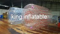 Clear Giant Climbing Inflatable Water Toy , Water Rotary Wheel