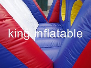 Inflatable मनोरंजन पार्क विशाल पीवीसी बच्चों आउटडोर Inflatable बाधा कोर्स