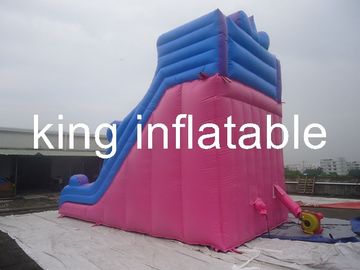 मनोरंजन पार्क के लिए साधारण लेकिन सामान्य के साथ आउटडोर टिकाऊ Inflatable सूखी स्लाइड