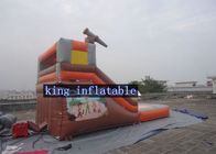 आउटडोर मज़ा के लिए पूल अनुकूलित रंग के साथ तिरपाल Inflatable पानी स्लाइड