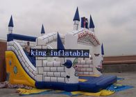 Inflatable पार्क स्लाइड बाउंसर व्हाइट कैसल बच्चों उछालभरी हाउस स्लाइड