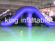 पनरोक आउटडोर Inflatable पानी स्लाइड, वाणिज्यिक पानी पूल स्लाइड 0.9 मिमी पीवीसी