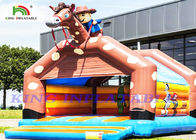 वयस्कों और बच्चों को मनाने के लिए विशालकाय चरवाहे Inflatable उछालभरी महल
