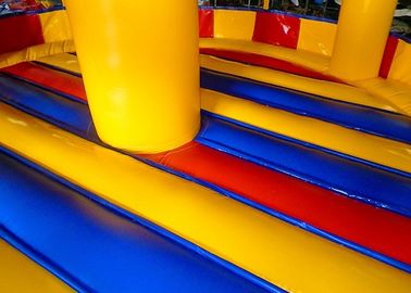 वाणिज्यिक हिंडोला Inflatable कूदते महल, कदम के साथ Inflatable डोम हाउस