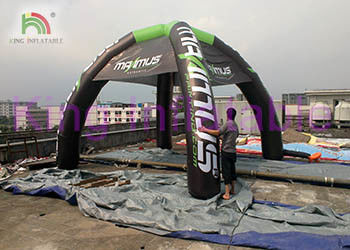 स्वनिर्धारित मुद्रण लोगो / विशालकाय उड़ा स्पाइडर के साथ विज्ञापन Inflatable घटना तम्बू