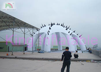 विज्ञापन / वाणिज्यिक व्यापार के लिए आउटडोर विशालकाय मकड़ी Inflatable घटना तम्बू