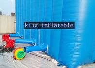 12 मीटर उच्च निविड़ अंधकार पीवीसी Inflatable सूखी स्लाइड अद्भुत डिजाइन मनोरंजन खेलों के लिए