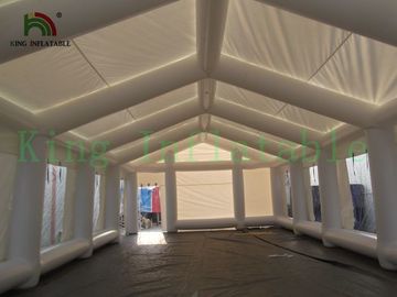 वाणिज्यिक टिकाऊ सफेद Inflatable घटना तम्बू पीवीसी तिरपाल या व्यापार शो के लिए ऑक्सफोर्ड