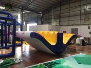 पानी के खेल के लिए 5 मीटर लंबी विशाल Inflatable पानी खिलौना / पीवीसी फ्लोटिंग ट्यूटर सेसॉ