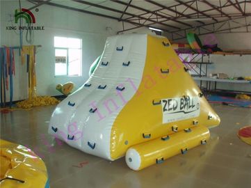 वयस्क और बच्चों के लिए एक्वा स्वनिर्धारित Inflatable पानी के खिलौने / मिनी जंपिंग पीवीसी हिमशैल