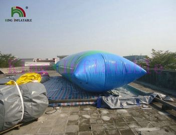 पानी पार्क के लिए 0.9 मिमी पीवीसी तिरपाल उड़ा पानी मज़ा खिलौना, Inflatable पानी बूँद