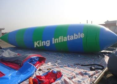 पानी पार्क के लिए 0.9 मिमी पीवीसी तिरपाल उड़ा पानी मज़ा खिलौना, Inflatable पानी बूँद