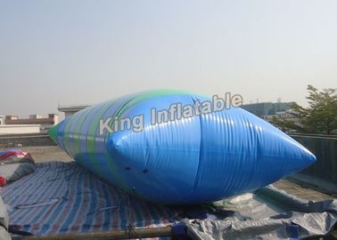 पानी पार्क के लिए 0.9 मिमी पीवीसी तिरपाल उड़ा पानी मज़ा खिलौना, Inflatable पानी बूँद