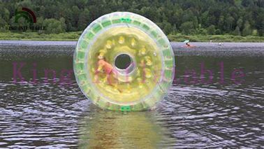 2.4 दीया Inflatable पानी रोलिंग गेंद पारदर्शी 1.0 मिमी पीवीसी Inflatable पानी खिलौना