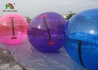 किराए के लिए पानी की गेंद 2 मीटर दीया 1.0 मिमी पनरोक पीवीसी पर टिकाऊ रंगीन Inflatable चलना