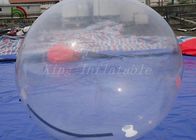 पारदर्शी स्पष्ट पीवीसी Inflatable पानी की गेंद / Inflatable पानी चलना गेंद का खेल