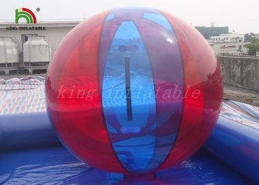 मनोरंजन पार्क के लिए पानी की गेंद पर टिकाऊ अर्ध पारदर्शी पीवीसी Inflatable चलना