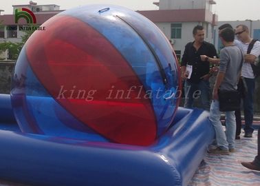 मनोरंजन पार्क के लिए पानी की गेंद पर टिकाऊ अर्ध पारदर्शी पीवीसी Inflatable चलना