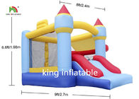 रंगीन छोटे Inflatable कूदते हाउस कैसल Inflatable उछाल हाउस 210D