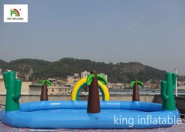 आउटडोर पीवीसी के लिए जंगल Inflatable स्विमिंग पूल अण्डाकार पूल रानीबो