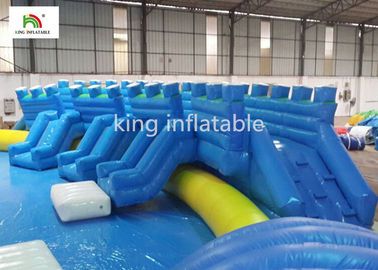 दो साइड स्लाइड डबल सिलाई के साथ विशाल कार्टून Inflatable स्विमिंग पूल