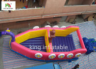 किंडरगार्टन के लिए रंगीन ड्रैगन Inflatable कूद महल 3 मीटर * 7 मीटर * 3 मीटर