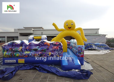 महासागर Inflatable कूद हाउस उछाल खेलों 5 मीटर आउटडोर मनोरंजन