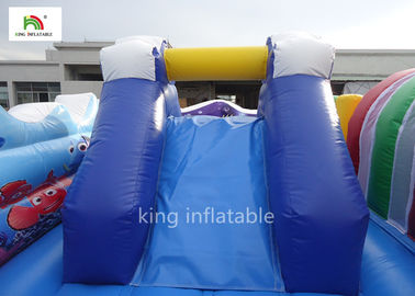 महासागर Inflatable कूद हाउस उछाल खेलों 5 मीटर आउटडोर मनोरंजन