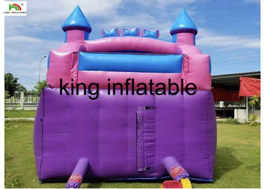 लड़कियों सीई ब्लोअर के लिए पूल बैंगनी पिछवाड़े के साथ टिकाऊ Inflatable पानी स्लाइड