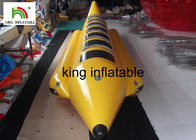 रोमांचक पानी के खेल Inflatable मक्खी मत्स्य पालन नाव / Inflatable केले नाव 10 व्यक्तियों के लिए