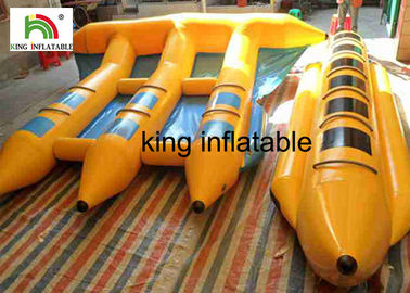 मनोरंजन जल Inflatable मक्खी मछली पकड़ने की नाव सर्फिंग खेलों के लिए Inflatable केले नाव