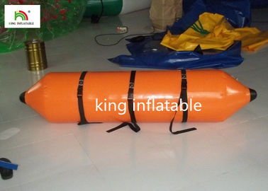 पानी की दौड़ के खेल के लिए 3 व्यक्ति 0.9 मिमी पीवीसी तिरपाल Inflatable फ्लाई मत्स्य पालन नाव / केले नाव