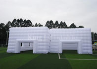 खिड़की के साथ सफेद रंग प्रदर्शनी व्यापार शो Inflatable घटना तम्बू
