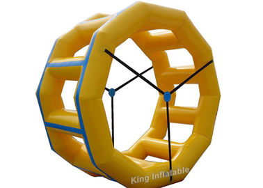 2.4 m उच्च 2.2 मीटर व्यास पीवीसी तिरपाल Inflatable पानी रोलर