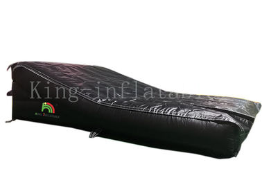 निविड़ अंधकार बाहर Inflatable साइकिल ट्रैक एक साल की वारंटी CE EN14960