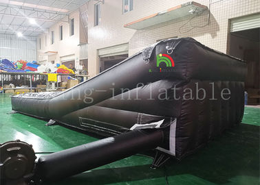 निविड़ अंधकार बाहर Inflatable साइकिल ट्रैक एक साल की वारंटी CE EN14960