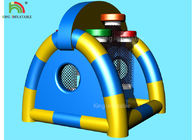 मनोरंजन पार्क के लिए 6 छेद Inflatable खेल खेल बास्केट शूटिंग