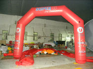 लोगो मुद्रण रेसिंग या विज्ञापन पानी के सबूत के लिए ऑक्सफोर्ड फैब्रिक Inflatable मेहराबों की छपाई
