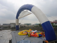 बिक्री के लिए नीले और सफेद रंग inflatable आर्क / Inflatable आर्क किराये