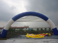 बिक्री के लिए नीले और सफेद रंग inflatable आर्क / Inflatable आर्क किराये